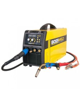 BOSSWELD Synergic Double Pulse Multi Process Mig,Stick,Tig Welder-Powerpulse250PFC