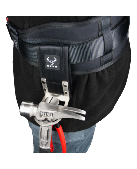 BPRO by  BUILDPRO Tradie Premium Cordura  Dual Hammer & Nipps Wire Cutter Holder