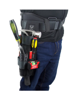 BPRO by  BUILDPRO Tradie Premium Cordura  Multi Tool Pouch-Hammer,Chisel,Pencil, Markers & More