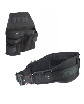 BPRO by BUILDPRO Tradie Premium Cordura  Tool Pouch & Belt Bundle