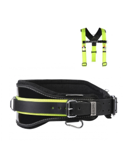 BUILDPRO Backpro Scaffolders/Riggers Tradies Tool Belt & Harness Bundle Deal - LBBUTB+LBHAY
