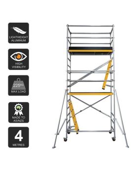 BUTLINS MAXI Foldable Scaffold System-4m Platform Height 6m Reach