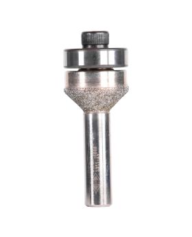 Carbitool Diamond Coated Router Bit- 45Â° Inverted Chamfer Bit - DIACR 135 B 1/2