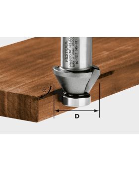 Festool 490090 Chamfer Cutter HW D27 A45 OFK