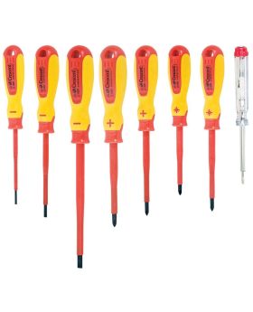 CRESCENT Electricians Insulated 1000v Screwdriver Set-8pce SD8SET
