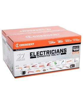 CRESCENT TOOLS ELECTRICIAN 37 Pc APPRENTICE KIT CTKAE400