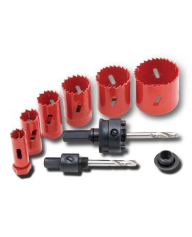 Nicholson Electricians Professional BiMetal Holesaw Set-9pce NHSK9