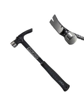 Estwing Vinyl Grip Smooth Face Hammer Black Ultra Series-15oz - EB15S