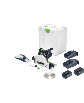 Festool 577345 TSC 55K 18V 160mm Cordless Plunge Saw 5.0 Ah XL Set in Systainer - Replaces 577113