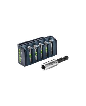 Festool 204382 Impact 5 Piece Bit Box 2 with Bit Holder Set