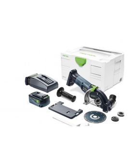 Festool 577032 DSC-AGC 18V 125mm Cordless Freehand Diamond Cutting System 5.2Ah Set in Systainer - Replaces 205272
