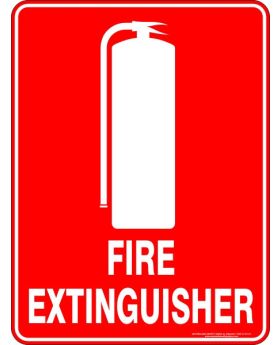 FIRE EXTINGUISHER SIGN 161EMC