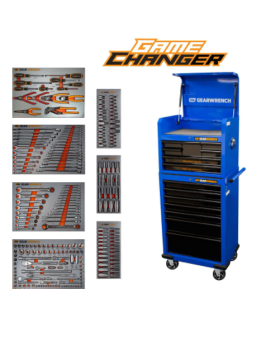 GEARWRENCH 26" 14Drw Tool Chest & Trolley Roller Cabinet Combo With BONUS 234pce Tool Kit 33333-Game Changer Limited Edition-FDD