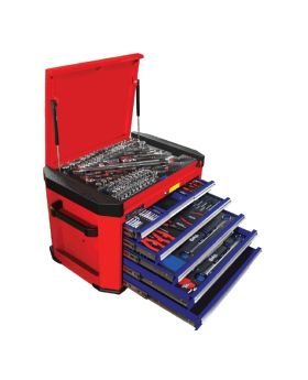 Genius TMS227TSA 227pce Tool Kit With Foam Insert Trays in Tool Chest