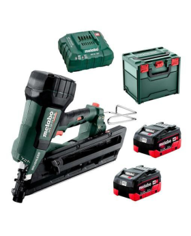 Metabo 18v NFR LTX 90 BL MB 5.5k 18V Nailer Framing Gun Kit 