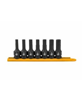 GEARWRENCH 7 PC. 1/2" DRIVE HEX BIT IMPACT METRIC SOCKET SET 84940