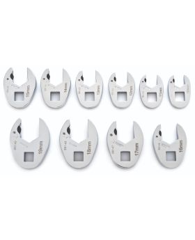 GEARWRENCH 10 PC. 3/8 DRIVE RATCHETING CROWFOOT METRIC WRENCH SET 89119