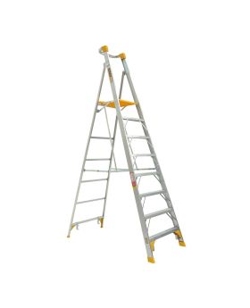 Gorilla PL008-HD Platform ladder Aluminium 2.4m (8ft) Aluminium 180kg Heavy Duty Industrial