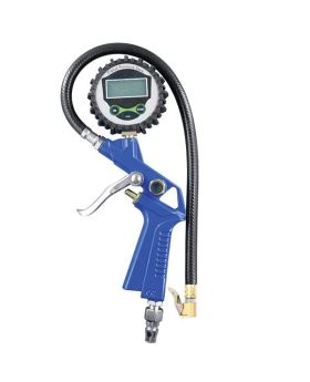 ITM DIGITAL TYRE INFLATOR, 40CM HOSE, DISPLAY IN BAR,PSI,KPA OR KG/CMÂ²
