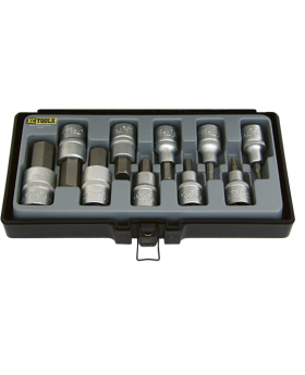 KC Tools KC13669 1/2"DRIVE 10PC INHEX BIT SET