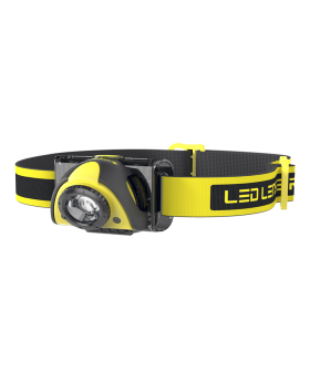 LED LENSER Rechargeable Head Torch Flashlight Headlamp Light-ISE05R- Industrial Series -ZL5605R