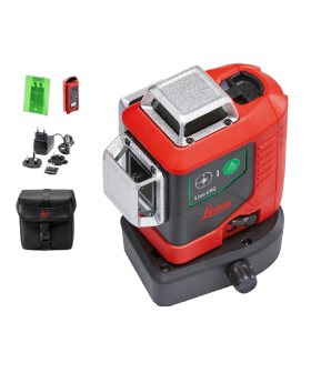 LEICA LINO L6GS-1 Li Ion 3D 3x360&deg; Green Beam Multi Line Laser Combo Kit With Soft Case