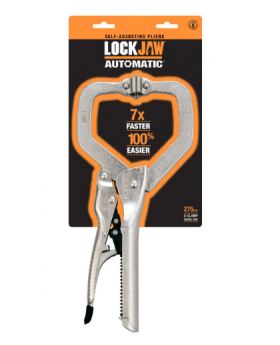 LOCKJAW 275MM 11INCH SWIVEL PAD C-CLAMP 102017