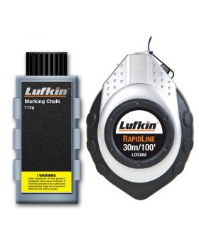 LUFKIN 30m Chalk Line & Chalk Combo LCR30M