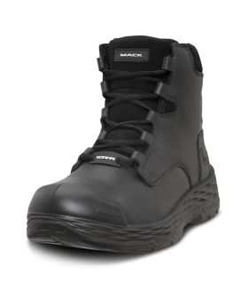 MACK Force Zip Safety Boots With Torque Sole Technology-Black