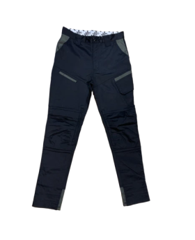 MAK WORKWEAR YP Yard 4-Way Stretch Work Pants With Cut To Fit Leg Lengths-Navy