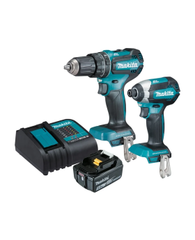 MAKITA 18V Mobile Brushless Hammer Drill, Impact Driver Combo Kit-2pce -FDD