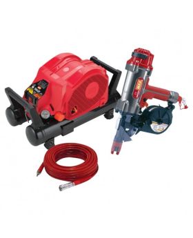 MAX Powerlite High Powered Compressor & Concrete Nailer Gun Combo Kit -JTD