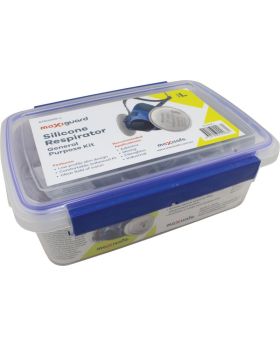 MAXISAFE Silicone Half Face Mask With Filters-General Purpose Kit