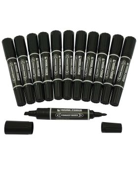 MEDALIST Work Force Permanent Marker Set - 12Piece