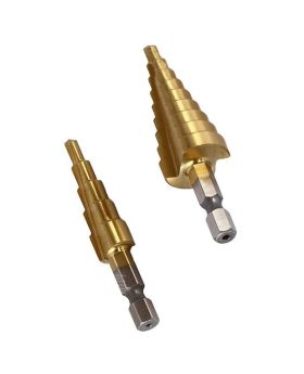 MEDALIST Work Force HSS Step Drill Set - 2Piece