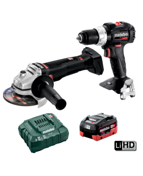 Metabo 18v Brushless Hammer Drill & Grinder Cordless Combo -JTD