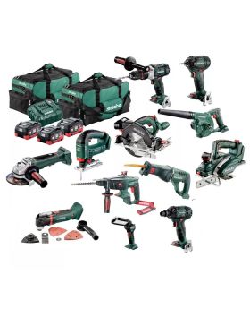 Metabo AU69000030 18v 12PC Brushless LIHD Cordless Combo Kit-BD