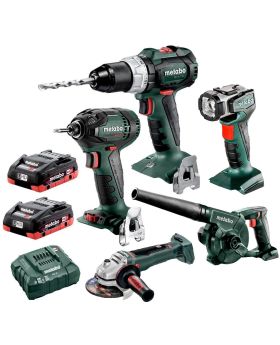 Metabo 18v 5pce Brushless Cordless Combo -BD