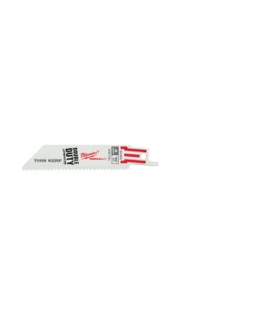 Milwaukee 48005093 Metal Thin Kerf Recip Blade 10TPI 200mm - 5 Pack