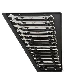 Milwaukee 48229515 15pce Metric Combination Wrench Set