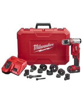 Milwaukee M18HKP-201C 18V 2.0Ah Li-ion Cordless Force Logic Knockout Tool Combo Kit