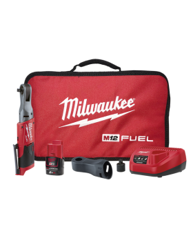 Milwaukee M12FIR38-201B Cordless Impact Ratchet 3/8" Drive Kit
