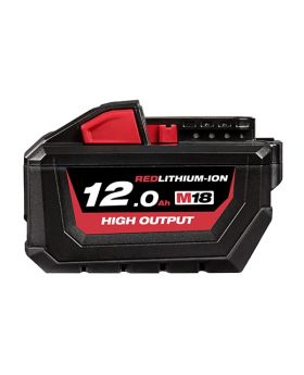 Milwaukee M18HB12 18V 12.0Ah Li-ion Cordless RED LITHIUM High Output Battery