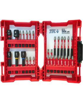Milwaukee 48324081 29pce SHOCKWAVE Impact Driver Drill Bit Set