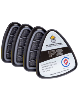 MP Reusable Adult p2 Face Mask Filter 4Pack