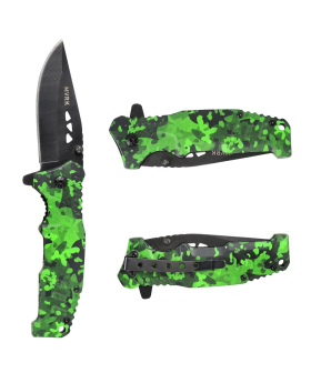 MVRK By Bordo EDC Folding Knife-Camo Green-JTD-ATD -FDD