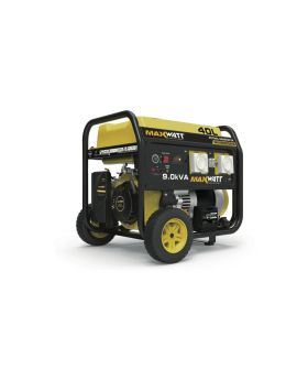 MAXWATT 7500W Open Frame Generator with Electric & Recoil Start 