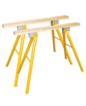 OLTRE Tools Tradie Timber/Steel Folding Saw Horse Stand Set 