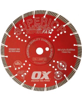 OX Tools Superior Super Fast Cut Diamond Blade-14"/350mm  OX14MPSS