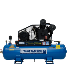 PEERLESS PHP52 Three Phase Air Compressor: Belt Drive, 10HP, 990LPM - for High Pressure